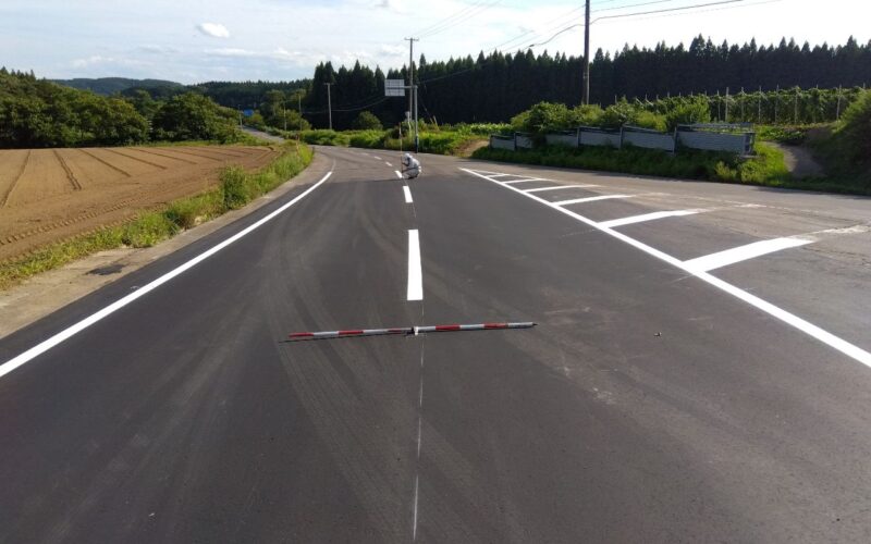 国道394号舗装補修工事