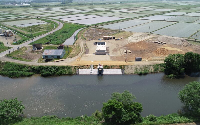 土場川県ぽ第261号工事