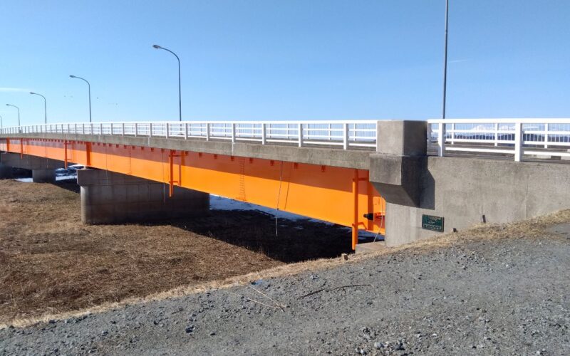 水喰上北町停車場線橋梁補修（甲地橋）工事