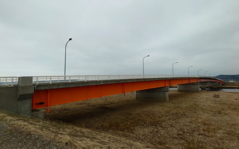 水喰上北町停車場線橋梁補修（甲地橋）工事